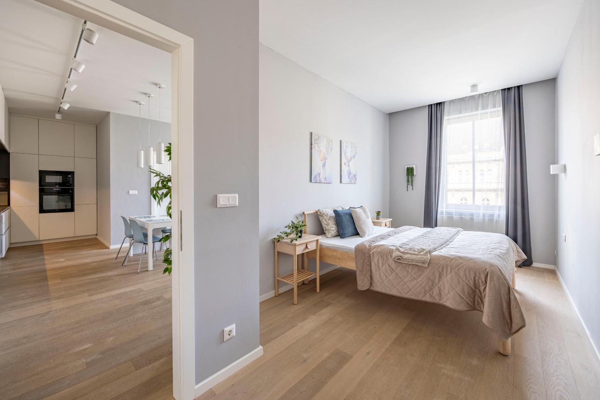 Stylish & Spacious Central Suite By Prestige Homes 布达佩斯 外观 照片